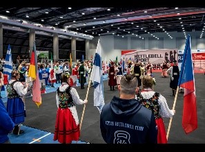 Einblick in die Wettkampfhalle
