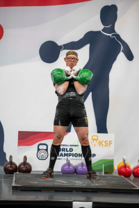Stefan Makowsky ging in der Masters-Kategorie im Biathlon an den Start,…